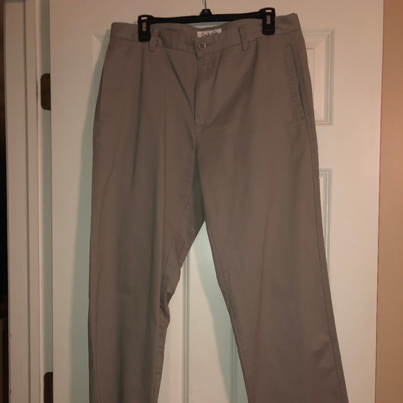 Calvin Klein grey chino pants 33x30 - Picture 1 of 1